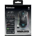 Мышь Defender Warlock GM-709L,беспровод,оптическая,RGB,2400 dpi,400 мАч,8 кнопок,USB,черная - Фото 9