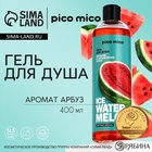 Гель для душа женский Ice watermelon, 400 мл, аромат арбуза, PICO MICO - Фото 1
