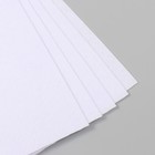 Набор фетра 22х30 см, 5 листов, Корея, цв. белоснежный - фото 23911321