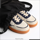 Мешок для обуви на стяжке TEXTURA, цвет чёрный - фото 24720515