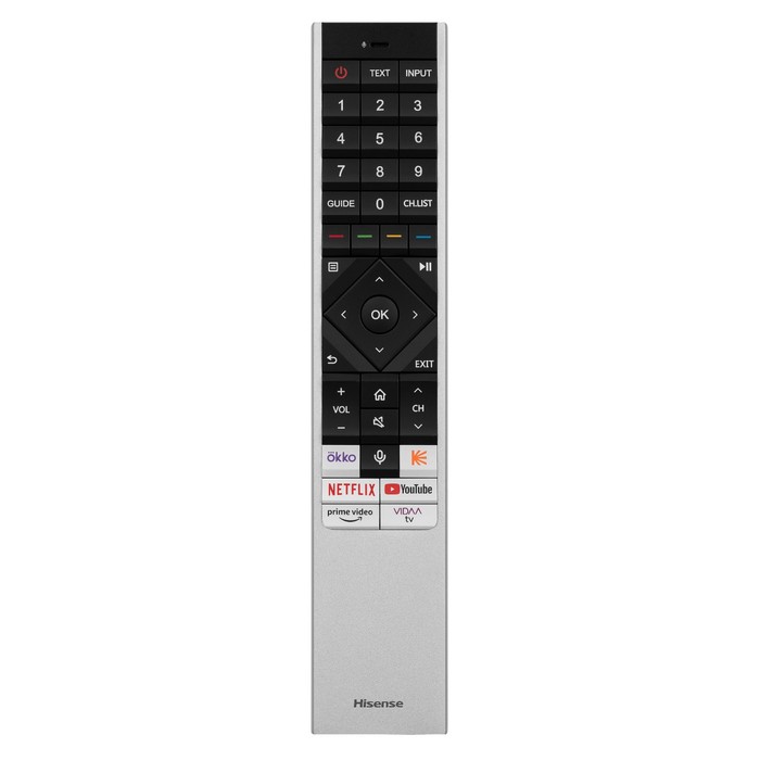 Телевизор HISENSE 55U7KQ, 55", 3840x2160,DVB-T2/C/S2,HDMI 4,USB 2,m-LED,Smart TV,черный