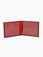 Обложка для удостоверения «Ветеран боевых действий», натуральная кожа, бордовая - Фото 5