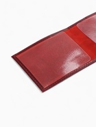 Обложка для удостоверения «Ветеран боевых действий», натуральная кожа, бордовая - Фото 6