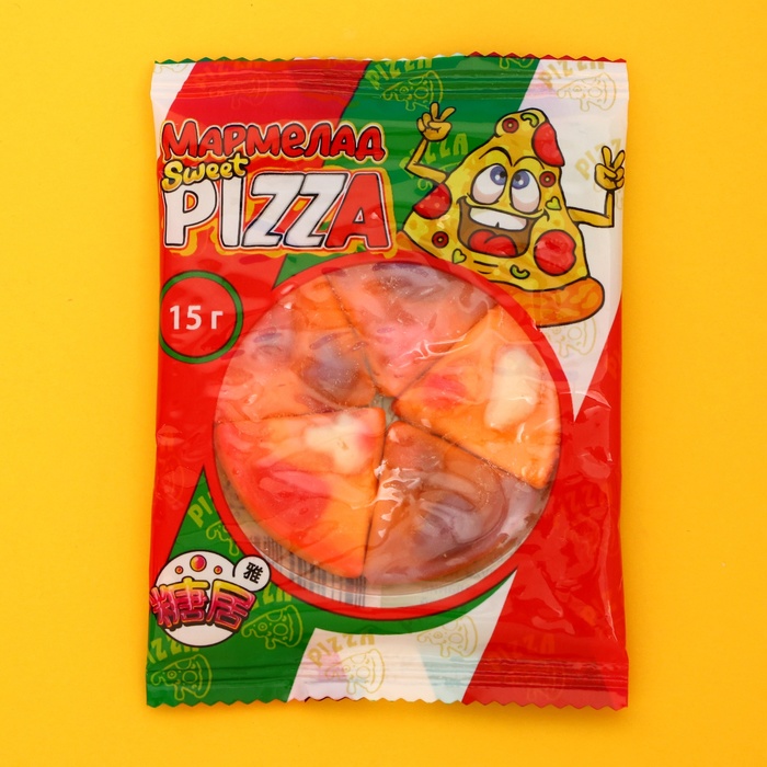 

Мармелад жевательный «Sweet PIZZA», 15 г