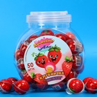 Жевательная резинка с кислой начинкой «Дуй пузырь! ШАРИКИ КЛУБНИЧКА», 10 г - Фото 2