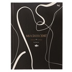 Бизнес-блокнот А5 80 листов в клетку, Magnificent World, обложка картон, глянцевая ламинация, выборочный лак, блок 60г/м2, МИКС - фото 24070128