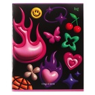 Тетрадь 48 листов в клетку "Девочки", обложка мелованный картон, ВД-лак, белизна 90, блок 60г/м2, МИКС (комплект 3 шт) - фото 23989612