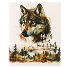 Тетрадь 48 листов в клетку "Животные", обложка мелованный картон, ВД-лак, белизна 80, блок 60г/м2, МИКС (комплект 4 шт) - фото 23989624