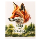 Тетрадь 48 листов в клетку "Животные", обложка мелованный картон, ВД-лак, белизна 80, блок 60г/м2, МИКС (комплект 4 шт) - фото 23989625