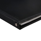 Тетрадь А5 160 листов в клетку на кольцах BG BLACK №1, обложка ПВХ, блок 65г/м2 - фото 23989635