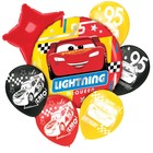 Набор воздушных шаров "С Днем Рождения", Тачки - фото 25281821