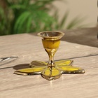 Подсвечник «Йелоу», 6 см, латунь - Фото 3