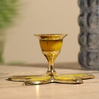 Подсвечник «Йелоу», 6 см, латунь - Фото 6