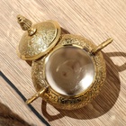 Сахарница 15х10х10 см, латунь - фото 23954198