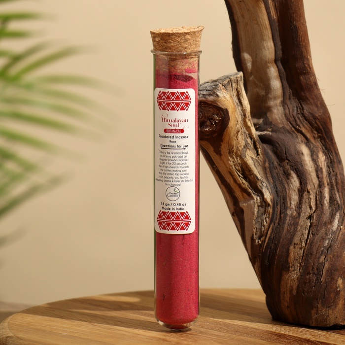 Благовония, травяной органический аромапорошок, 11 г, rose - Фото 1