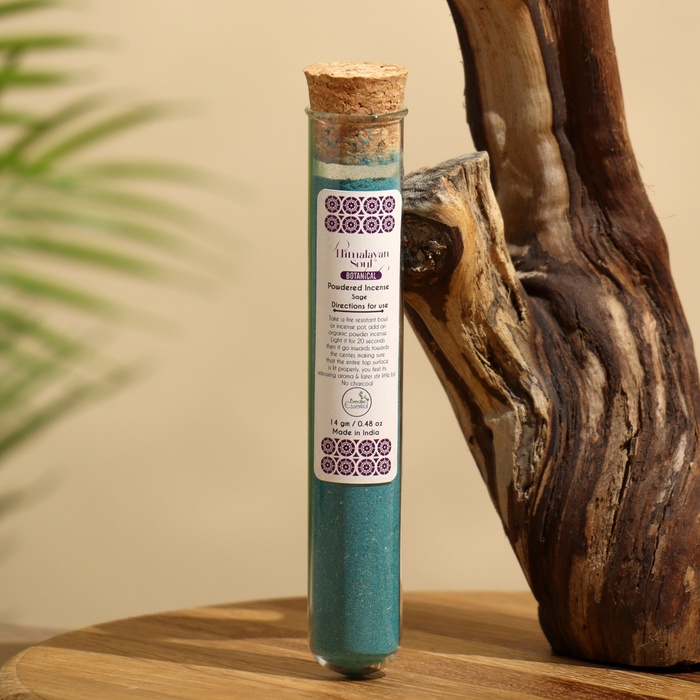 Благовония, травяной органический аромапорошок, 11 г, sage - Фото 1