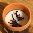Свеча ароматическая в баночке 70 гр, соевый воск, hibiscus - Фото 2