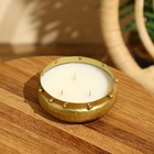 Свеча ароматическая "Ghungroo ourli" 120 гр, соевый воск, sage & cedar - фото 12244480