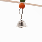 Игрушка для птиц "Вертушка" с колокольчиком  20 х 11 см - Фото 2
