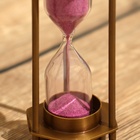 Песочные часы с компасом 14х5,5 см, латунь - Фото 3