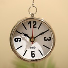 Настольные часы 32х22 см, (диаметр часов 8 см), латунь - Фото 5