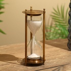 Песочные часы 19,5х7 см, латунь - Фото 1