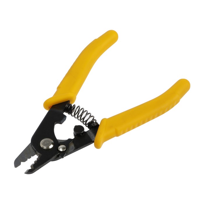 Стриппер ТУНДРА, для зачистки оптоволокна, трех слоев 1.6 - 3.0 мм, 600-900 мкм, 250 мкм - Фото 1