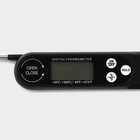 Термометр для пищи электронный, со складным щупом Magistro, цвет черный - фото 9641152