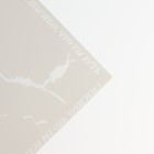 Плёнка упаковочная для цветов «Мрамор», матовая, бежевая, 57 х 57 см - Фото 4