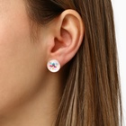 Серьги гвоздики Kawaii 1.5×1.5 см - Фото 7