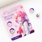 Серьги гвоздики «Яркого стиля» 1.5×1.5 см - Фото 2