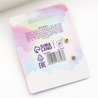 Серьги гвоздики «Стиль на каждый день» 1.5 х 1.5 см - Фото 4