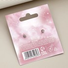 Серьги Dream girl, 2.5×4 см - Фото 4