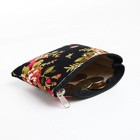 Кошелёк-монетница на молнии 11×1×8 см, с цветочным принтом, МИКС - Фото 5