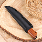 Нож охотничий "Бургут" 21,5см, клинок 98мм/2,5мм, деревянная рукоять - Фото 4