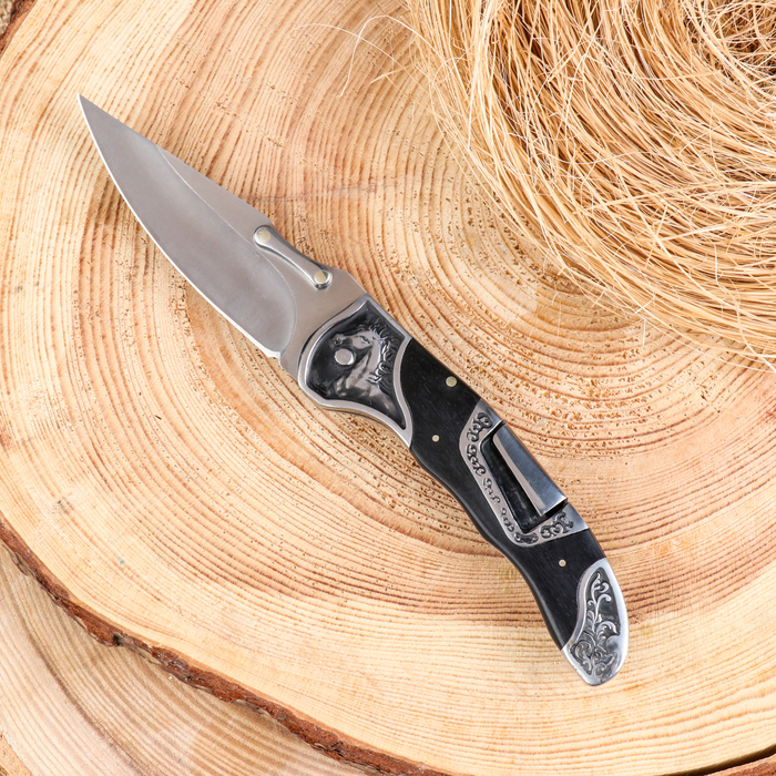 Нож складной "Смаер" 20,5см, клинок 89мм/3мм - фото 1909599844