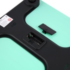 Весы напольные Luazon LVE-006, электронные, до 180 кг, 2хAAA (не в комплекте), зелёные - Фото 5