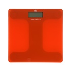 Весы напольные Luazon LVE-006, электронные, до 180 кг, 2хAAА (не в комплекте), оранжевые - фото 4443172