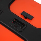 Весы напольные Luazon LVE-006, электронные, до 180 кг, 2хAAA (не в комплекте), оранжевые - Фото 5