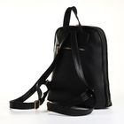 Рюкзак женский городской Astrael на молнии, чёрный - Фото 3