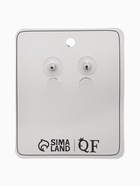 Серьги металл «Молекула», цвет серебро 10203501