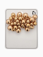 Серьги металл «Молекула», цвет золото 10203502