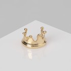 Серьга «Кафф» корона, цвет золото - фото 9641523