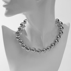 Бусы «Классика» крупные бусины, цвет золото, 40 см - Фото 4