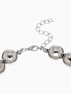 Бусы «Классика», крупные бусины, цвет серебро, 40 см - Фото 5