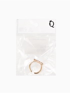 Кольцо «Сердце» пиксели, цвет розовый в золоте, безразмерное - фото 63094145