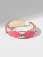 Кольцо «Орнамент» мульти, цвет розовый в золоте, безразмерное - фото 23571968