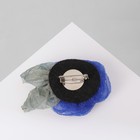 Брошь «Цветок» роза, синяя - Фото 2