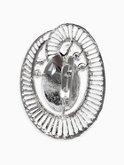 Брошь «Око», синяя в серебре - Фото 2