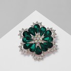 Брошь «Цветок», цветная в розовом золоте - Фото 1